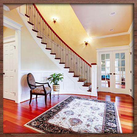 Cherry hardwood floors installation