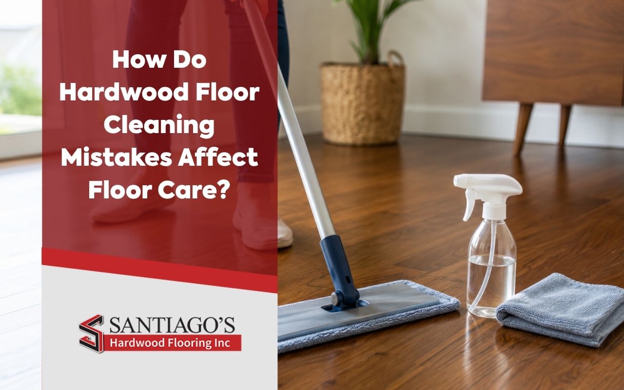 Safe mop method to prevent hardwood floor cleaning mistakes