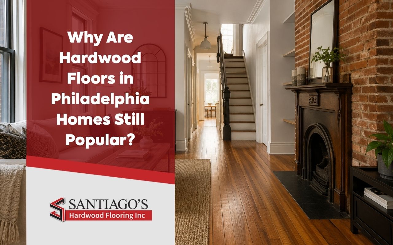 Bright living room with hardwood floors in Philadelphia homes
